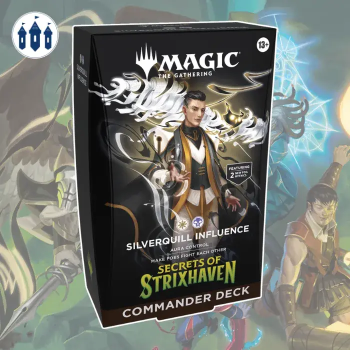 Magic - Secrets of Strixhaven - Commander: Silverquill - Inglés