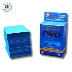 KMC: Standard Sleeves – Hyper Mat Pro – Blue (100 Sleeves)