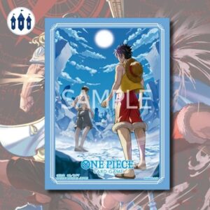 One Piece - OP16 - Official Card Sleeves 15 - Luffy & Ace