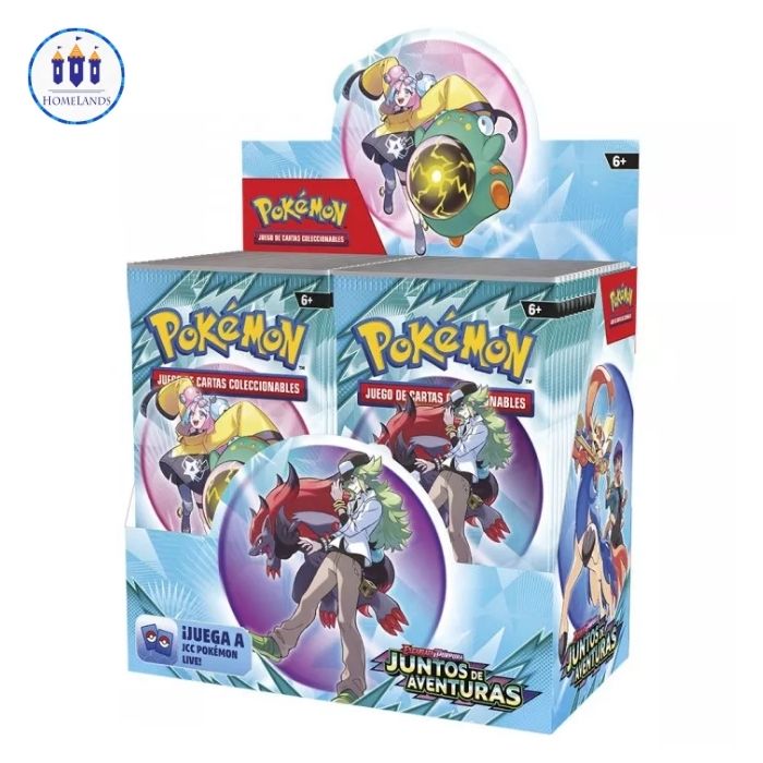 Pokémon - Juntos de Aventuras - Caja de Sobres - ESP