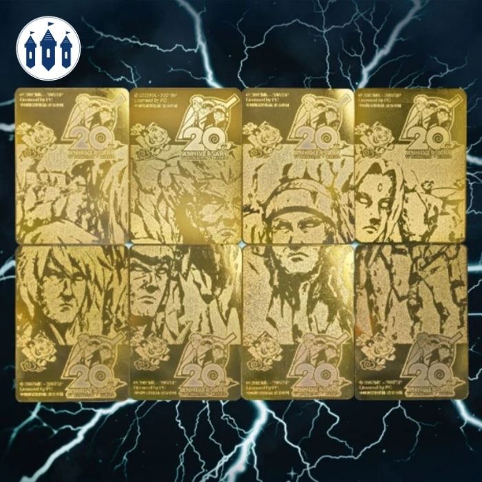⭐ Naruto - 20th Anniversary 24K Gold-Plated Card Gift Box ⭐ - Imagen 4