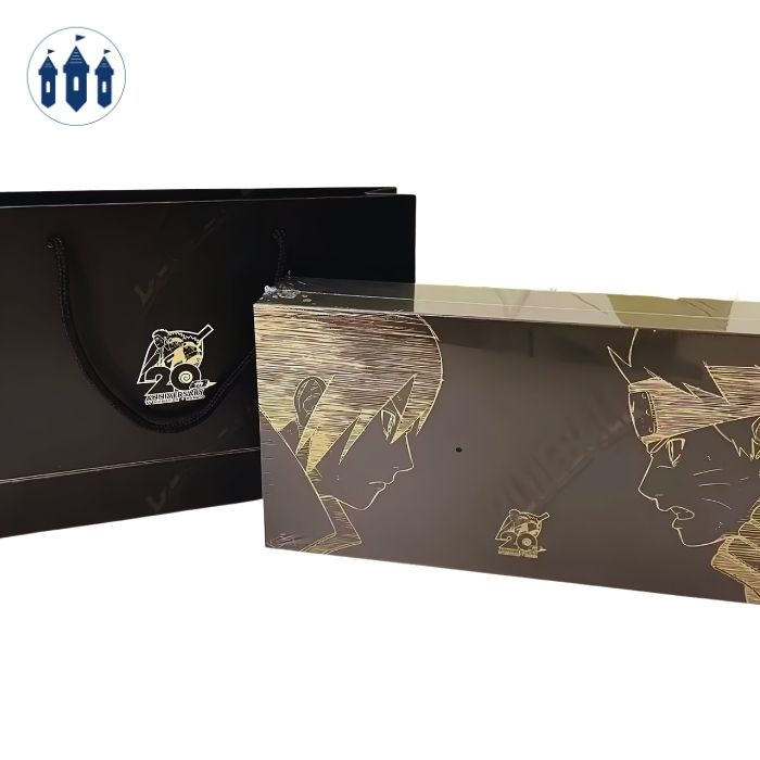 ⭐ Naruto - 20th Anniversary 24K Gold-Plated Card Gift Box ⭐ - Imagen 2
