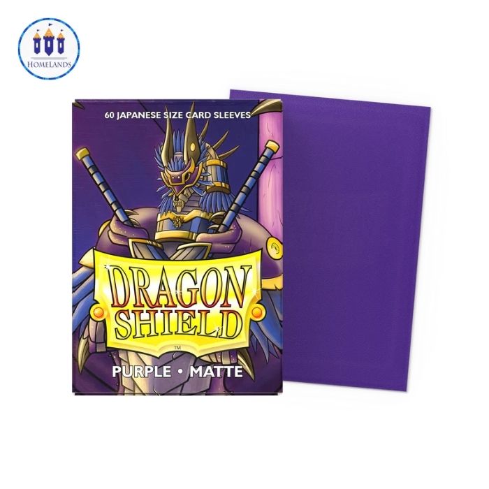 Fundas - Dragon Shield - Japanese Matte Purple - 60 Sleeves