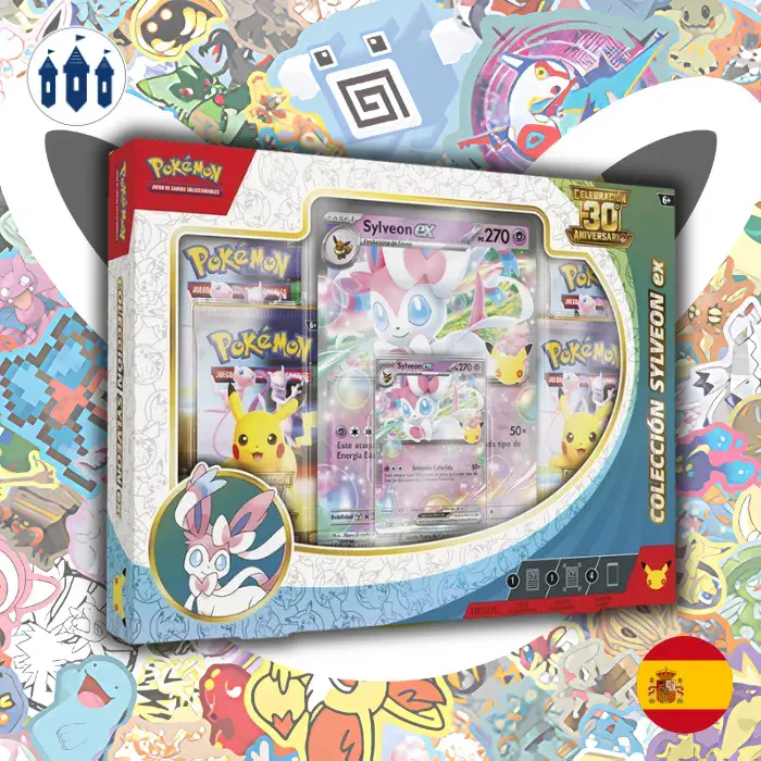 Pokémon 30 Aniversario - Colección Sylveon EX - 🇪🇸