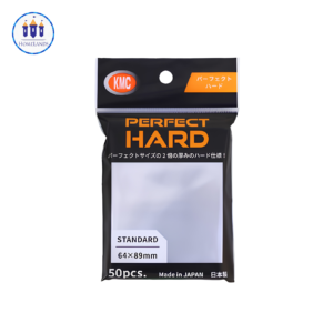 KMC Standard Sleeves - Perfect Hard (50 Sleeves)