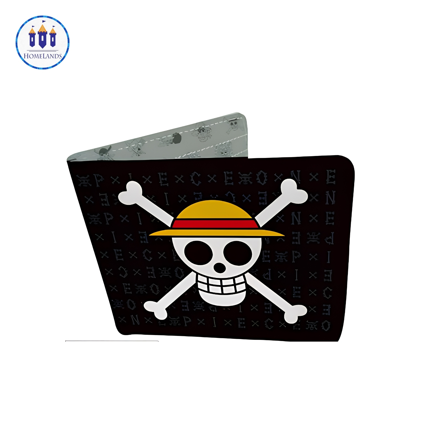 One Piece - Wallet vinyl - Strawhat Skull