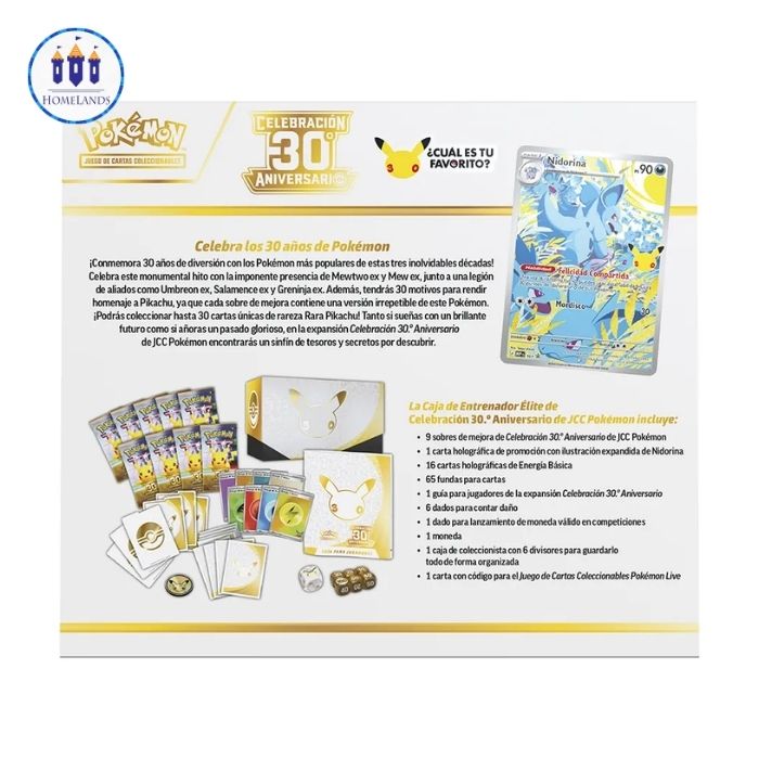 Pokémon 30th Anniversary- Elite Trainer Box - 🇬🇧 - Imagen 2