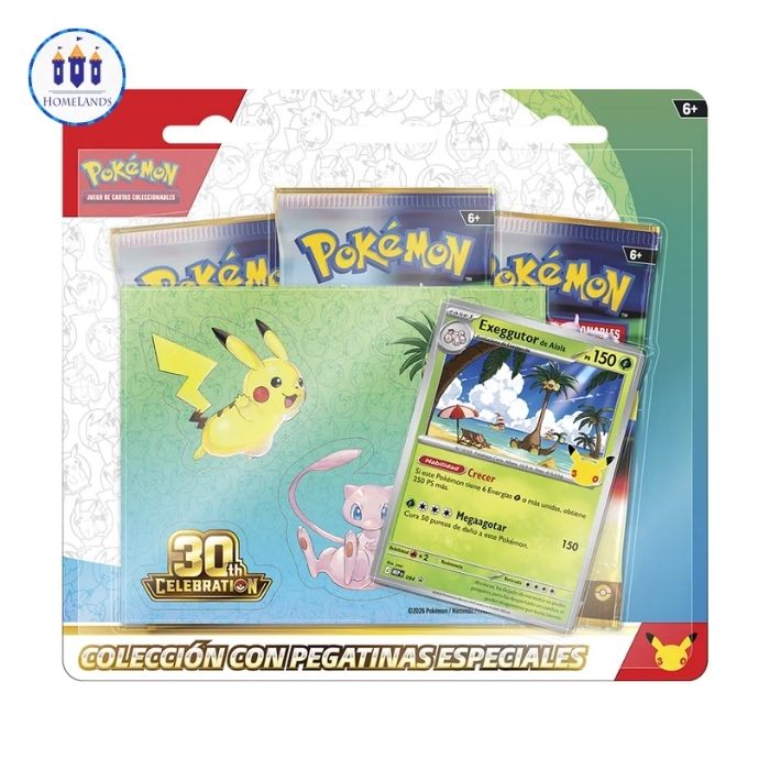 Pokémon 30th - Colección con Pegatinas Especiales - 🇪🇸 - Imagen 3
