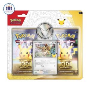 Pokémon 30th - Blíster de 2 sobres de mejora con moneda - 🇪🇸