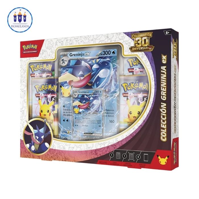 Pokémon 30th - Ex Box Greninja - 🇪🇸