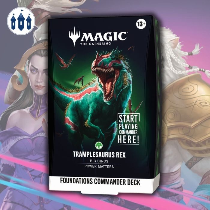 Magic - Foundations Commander Deck - Tramplesaurus Rex - 🇬🇧