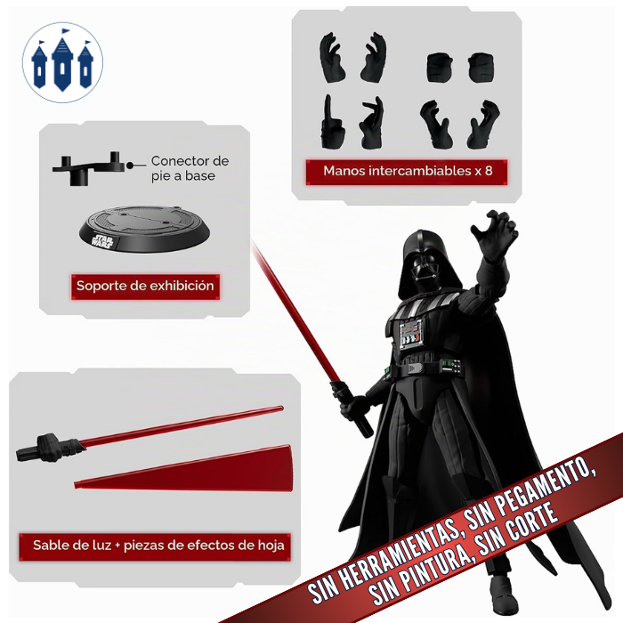 Blokees - Darth Vader Model Kit - Imagen 3