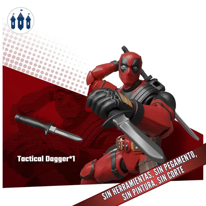 Blokees - Deadpool Model Kit - Imagen 4