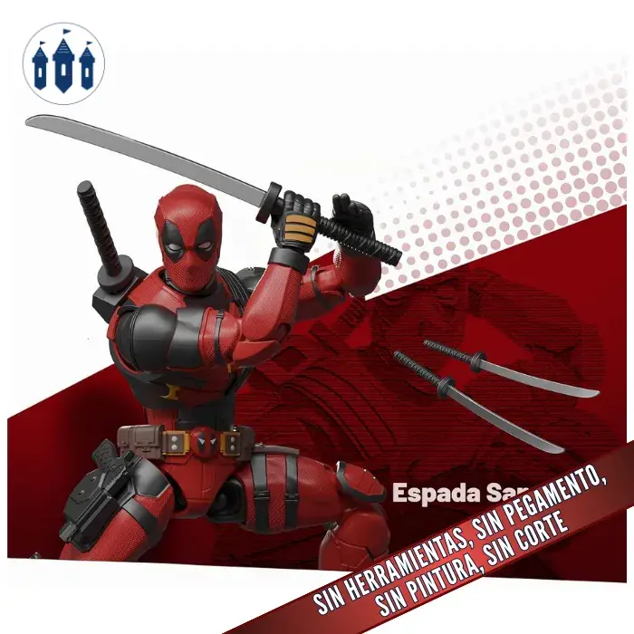 Blokees - Deadpool Model Kit - Imagen 5