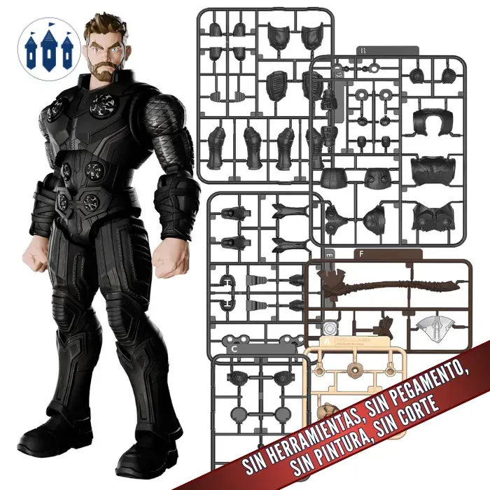 Blokees - Thor Model Kit - Imagen 2