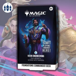 Magic - Foundations Commander Deck - Keen Engineering - 🇬🇧