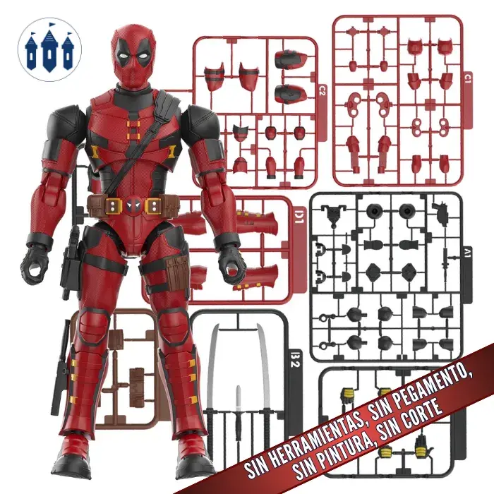 Blokees - Deadpool Model Kit - Imagen 2