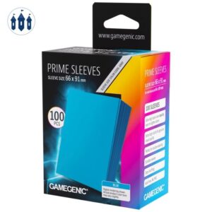 Gamegenic - Prime Sleeves Blue 66x91
