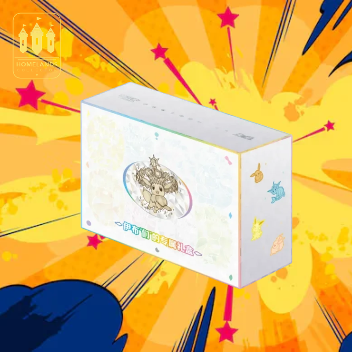 Homelands Collector - OFERTA EXCLUSIVA - Pokemon TCG Terastal Gathering Eevee and Friends Gift Box Chino